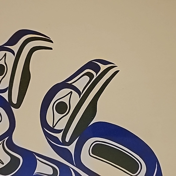 Framed Coastal Salish print - Picture 3 of 4